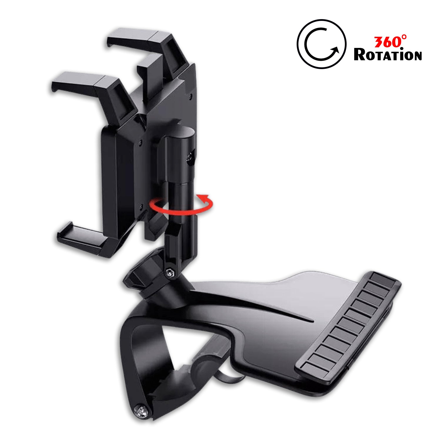 6281 Car Mobile Phone Holder Mount Stand with 360 Degree. Stable One Hand Operational Compatible with Car Dashboard. DeoDap 6281 Car Mobile Phone Holder Mount Stand with 360 Degree. Stable One Hand Operational Compatible with Car Dashboard. DeoDap